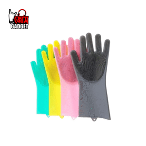 1 Pair of Silicone Kitchen Cleaning Gloves