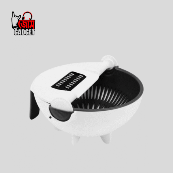 Multifunction Vegetable Cutter with Drain Basket Multifunction Vegetable Cutter with Drain Basket